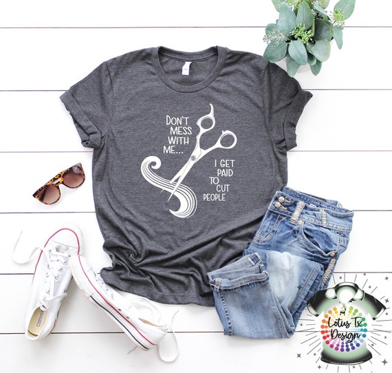 Love Sunflowers Hairstylist T Shirt Funny Hairdresser Gift Love Sunflowers Hairstylist T Shirt Funny Hairdresser Gift