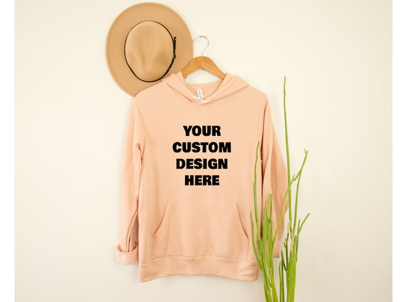 Personalized Hoodie: Design Your Own Custom Text, Unisex Crewneck zdjęcie 5