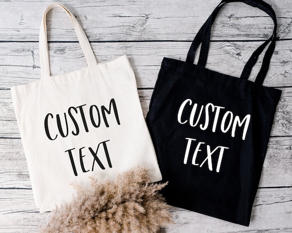 Custom Canvas Tote Bag, Print Canvas Shoulder Bag, Wholesale Bags