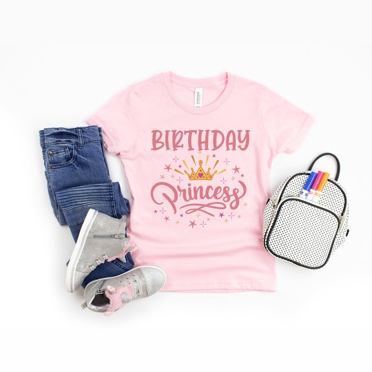 Disover Birthday Princess Family Birthday Shirts