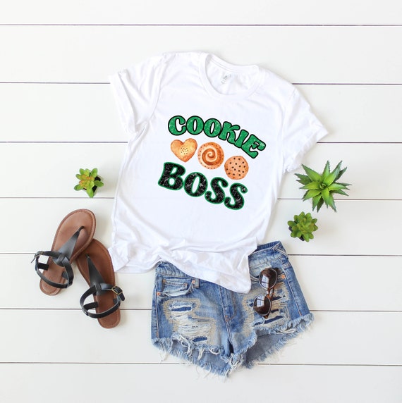 Cookie Boss Shirt: Baking Crew Gift, Girl Scout Troop Tee