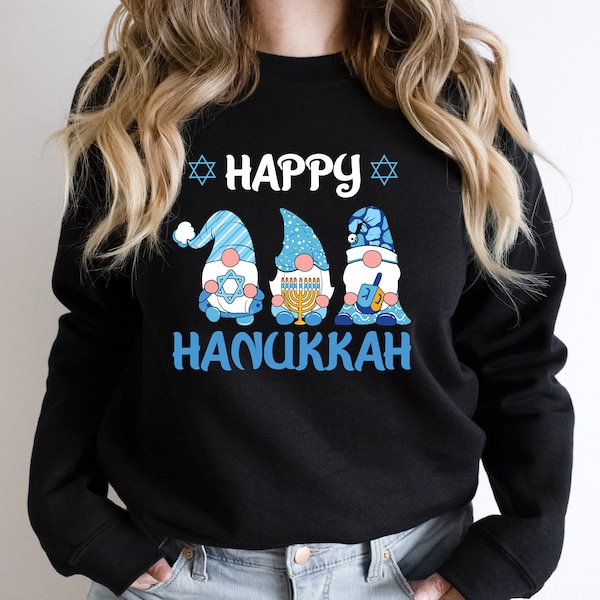 Hanukkah sweater cat