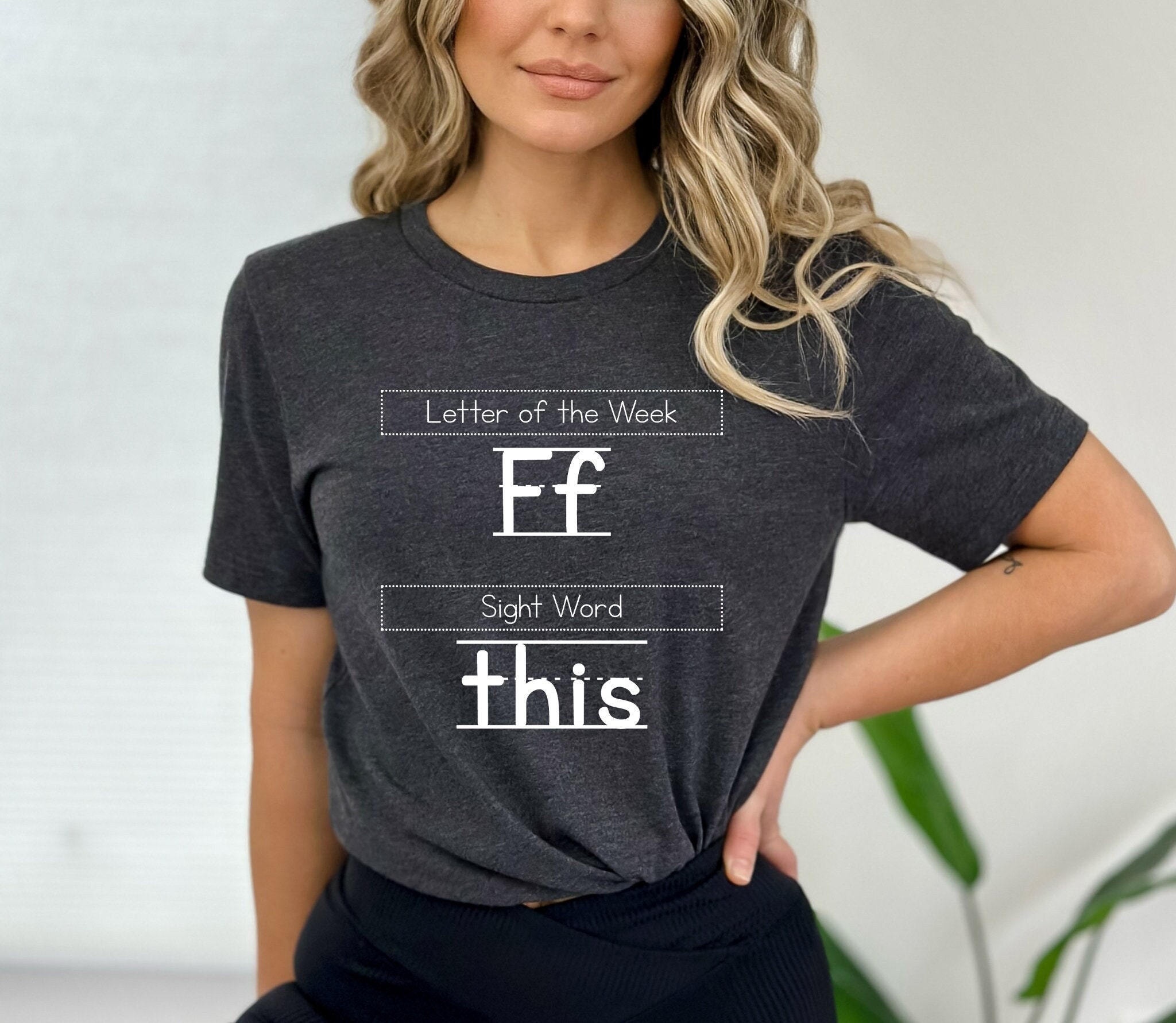 Latter F Funny Art Alphabet Lore Unisex T-Shirt - Teeruto