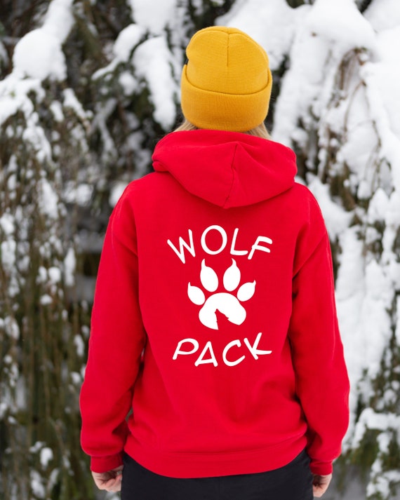 Wolf Pack Hoodie, Family Matching Hoodie, Wolf Pack T-shirt, Wolf