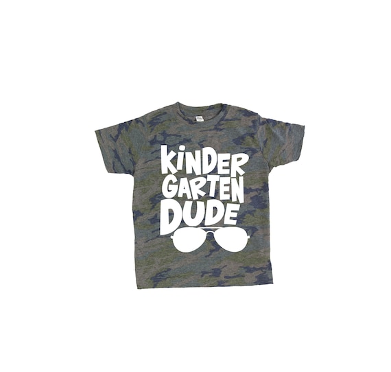 kindergarten dude shirt