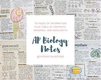 AP Biology Notes (70 pages)