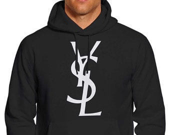 ysl logo hoodie