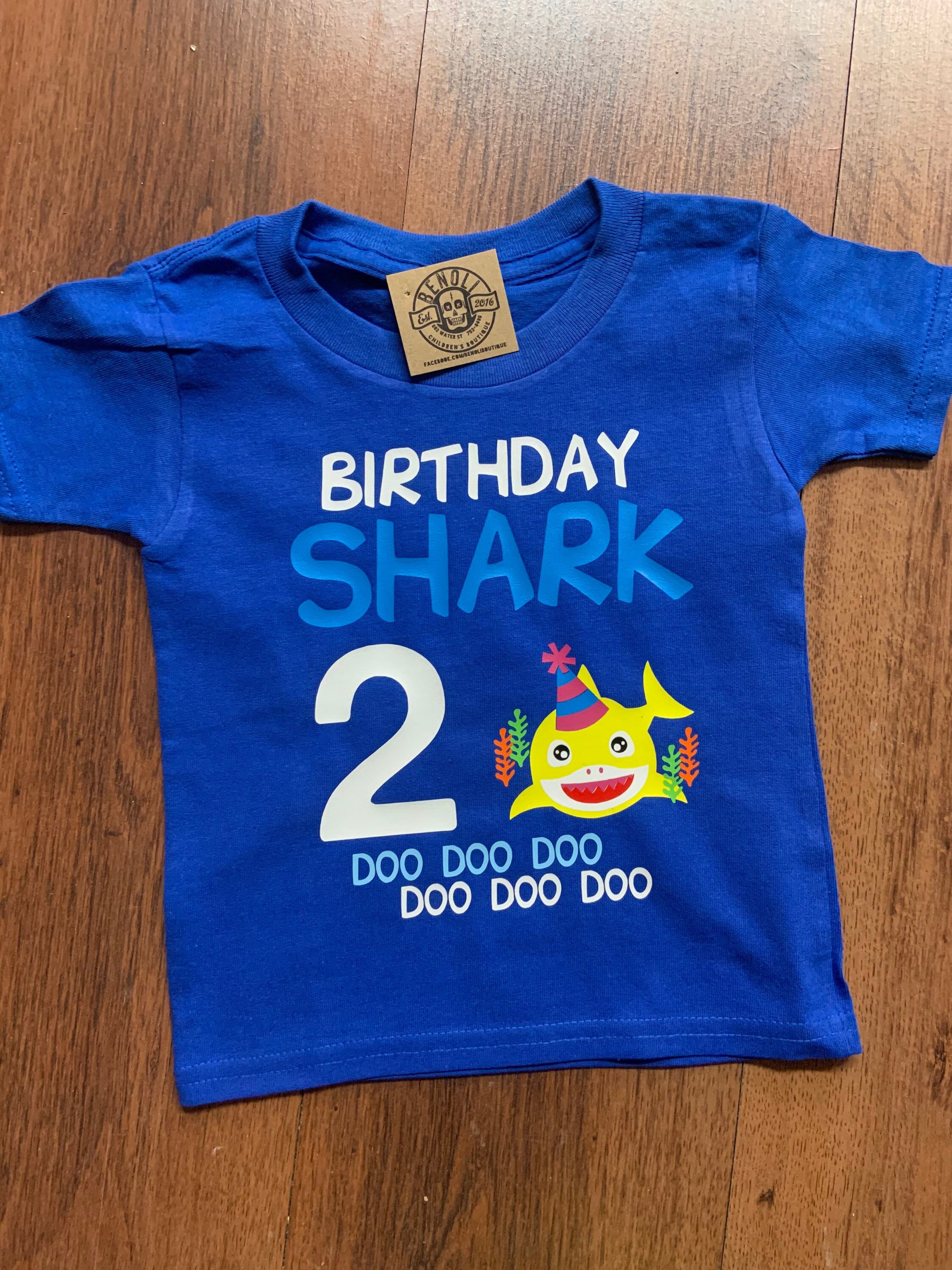 Baby Shark Birthday Shirt Etsy Nederland Baby Shark Birthday Shirt Etsy Nederland