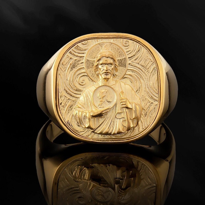 Jesus Ring - Etsy