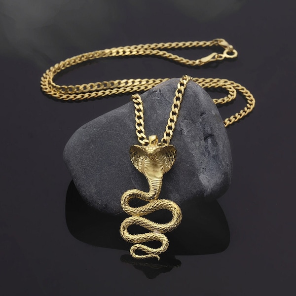 Cobra Snake Chain Etsy