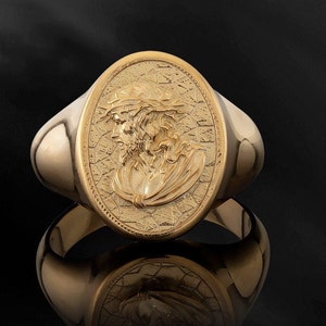 Catholic mens rings online