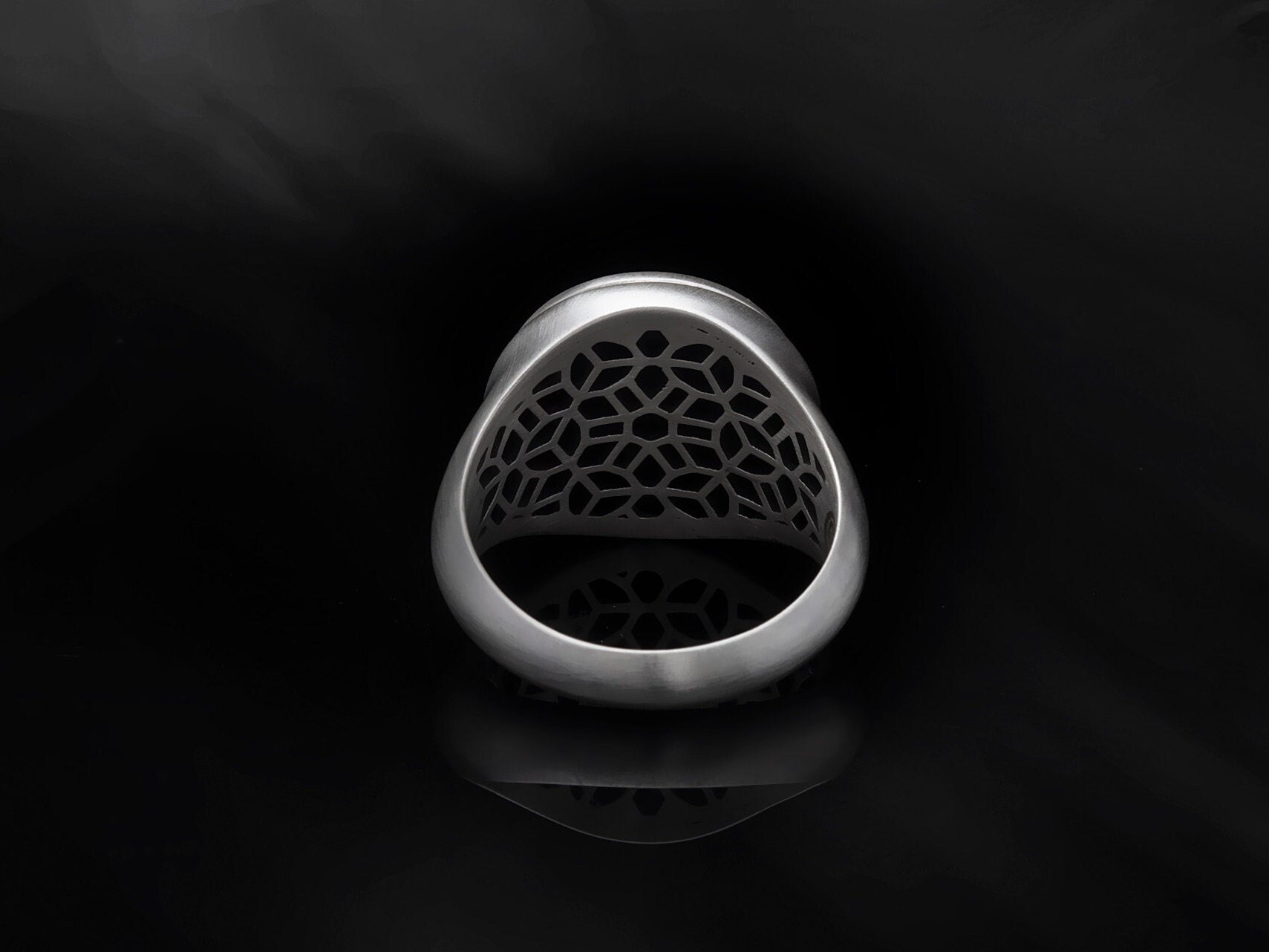 Tree Of Life Ring – Solid 925 Sterling Silver Family Band, 3-14 Sizes, Simple Plain Design - View #13