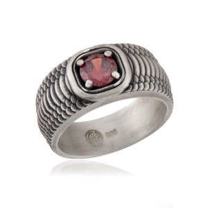 Anillos de piedra preciosa redonda para hombre, anillos de sello de plata esterlina para hombre, anillos de compromiso de boda para hombre, anillos de piedra granate, regalo de cumpleaños para papá