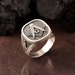 Master Mason Rings, Masonic Jewelry, Sterling Silver Signet Mason Ring, Men's Religious Gift, Freemason Rings, Black Friday, Christmas Gifts 