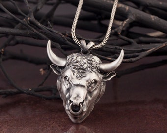 Collana Zodiaco Toro in Argento 925 Placcato Oro 18K – Aka Gioielli