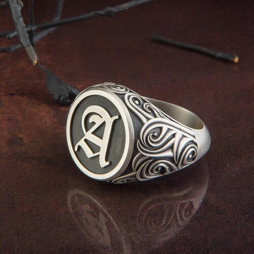 Silver Cross Ring Men's Ring Christian Rings Etsy