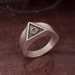 Freemason Ring, 925 Silver Master Masonic Rings, Freemasonry Ring, Knights Templar Rings, Illuminati Eye Ring, Black Friday, Christmas Gifts 