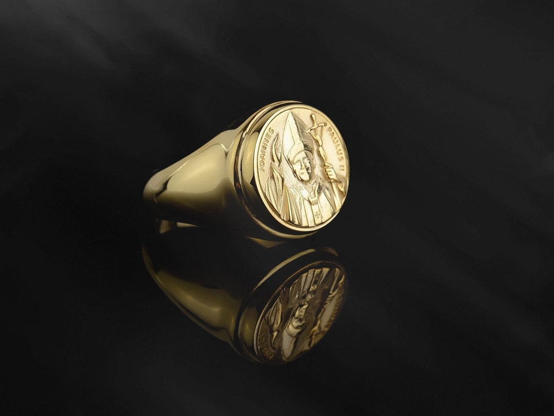 Catholic rings for men best sale