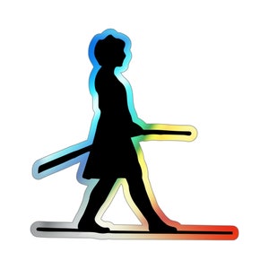 Tight Rope Walker Holographic Sticker