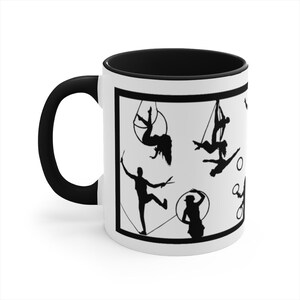 Circus Coffee Mug Black