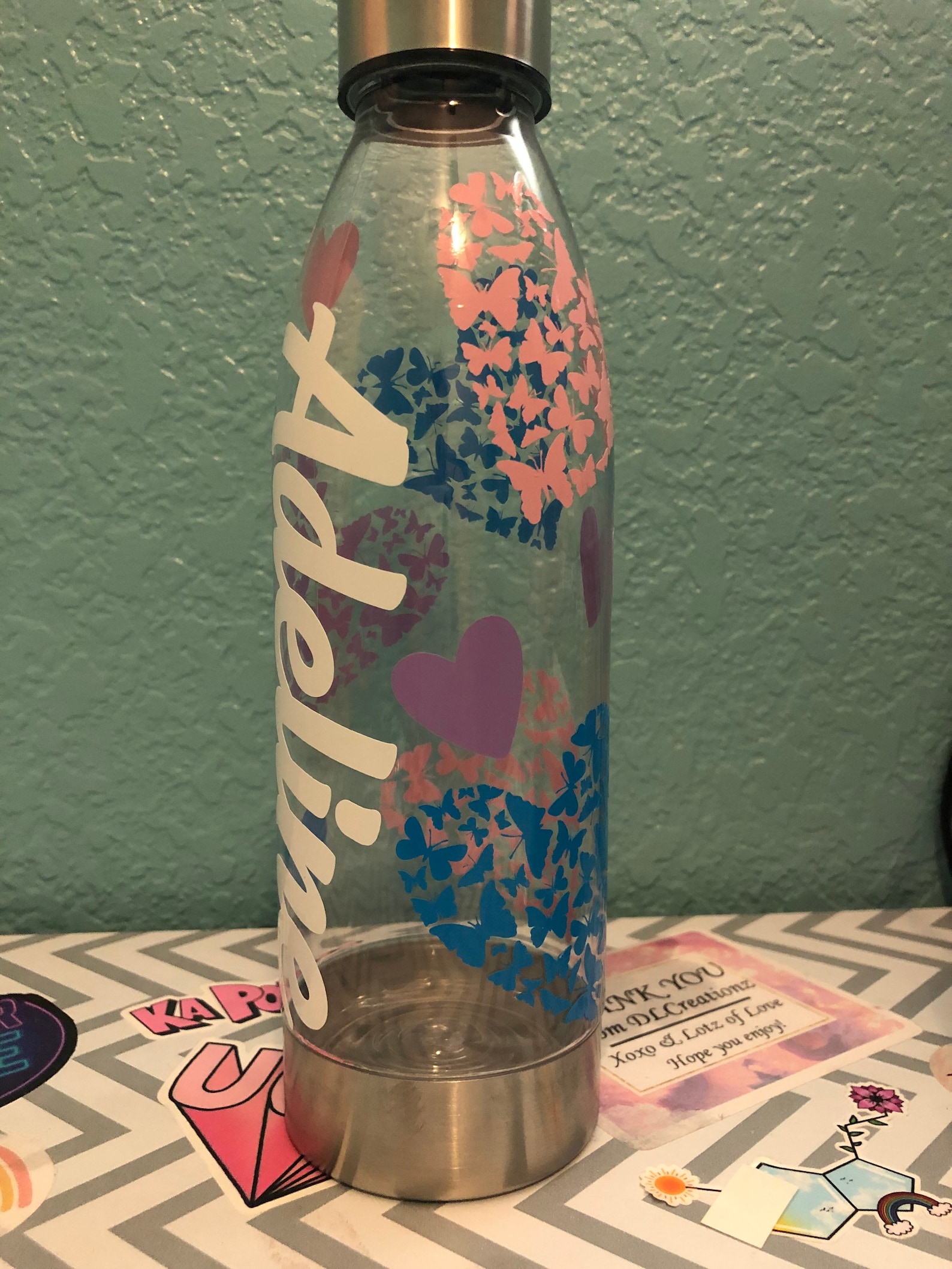 Customize water bottle Etsy