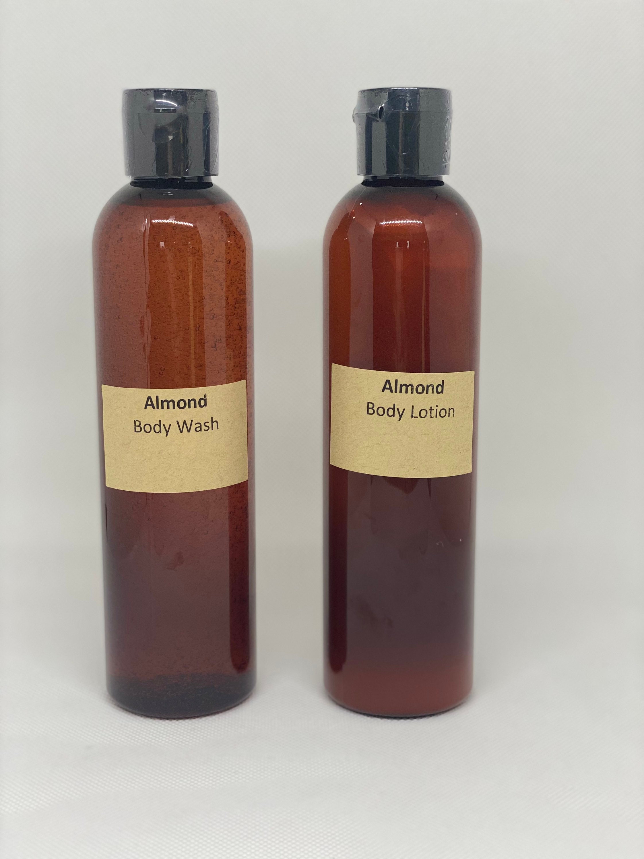 ALMOND Body Lotion & Body Wash Made with High Quality Oils Etsy