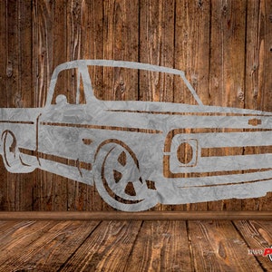 CUT READY,c10 chevy truck silhouette chevrolet,SVG,dxf,vector file,plasma cutting,cricut,tshirt,clipart,laser,glowforge,silhouette,cnc