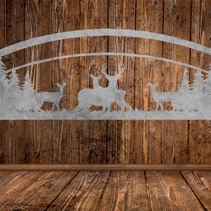 CUT READY, Nature Scene Buck and Does,SVG,dxf,vector file,plasma cutting,cricut,tshirt,clipart,gift,laser,glowforge,silhouette,cnc
