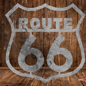 CUT READY, Rt Route 66,SVG,dxf,vector file,plasma cutting,cricut,tshirt,clipart,gift,laser,glowforge,silhouette,cnc