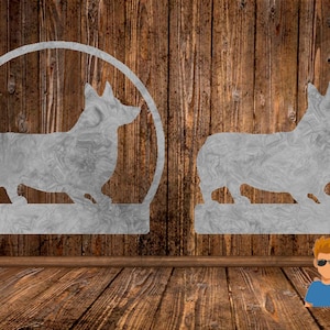 CUT READY, Corgis Hund,SVG,dxf,vektor datei,plasma cutting,cricut,tshirt,clipart,geschenk,laser,glowforge,silhouette,cnc