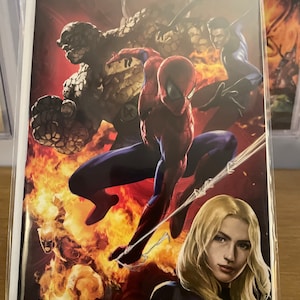 The Amazing Spider-Man #1 Skan NYCC 2022 Facsimile Virgin Variant LTD 1000