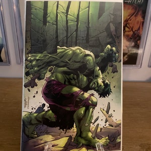 HULK #2 STEPHEN SEGOVIA Exclusive Virgin Variant Steranko Annual #1 Homage