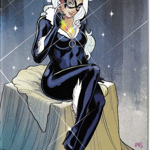 Giant-Size Black Cat: Infinity Score #1 Tony Fleecs Virgin Variant