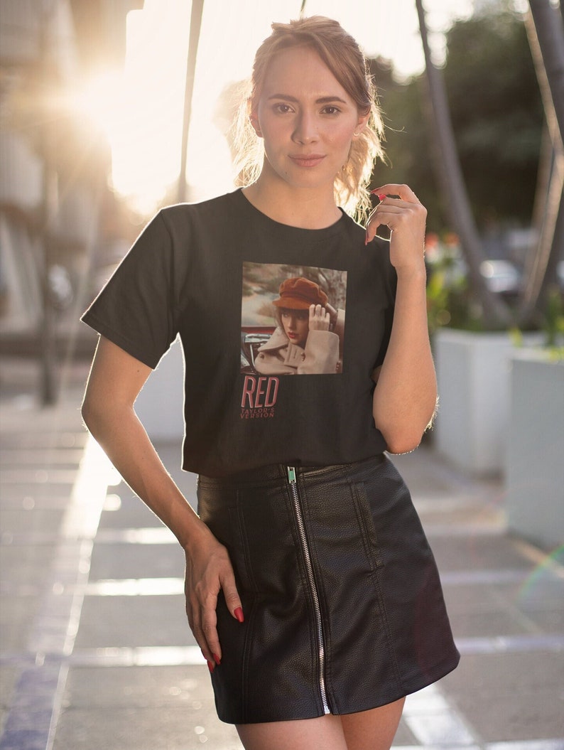 Taylor Swift Red Album Unisex T Shirt Red Taylor's Version Fun Merch Etsy