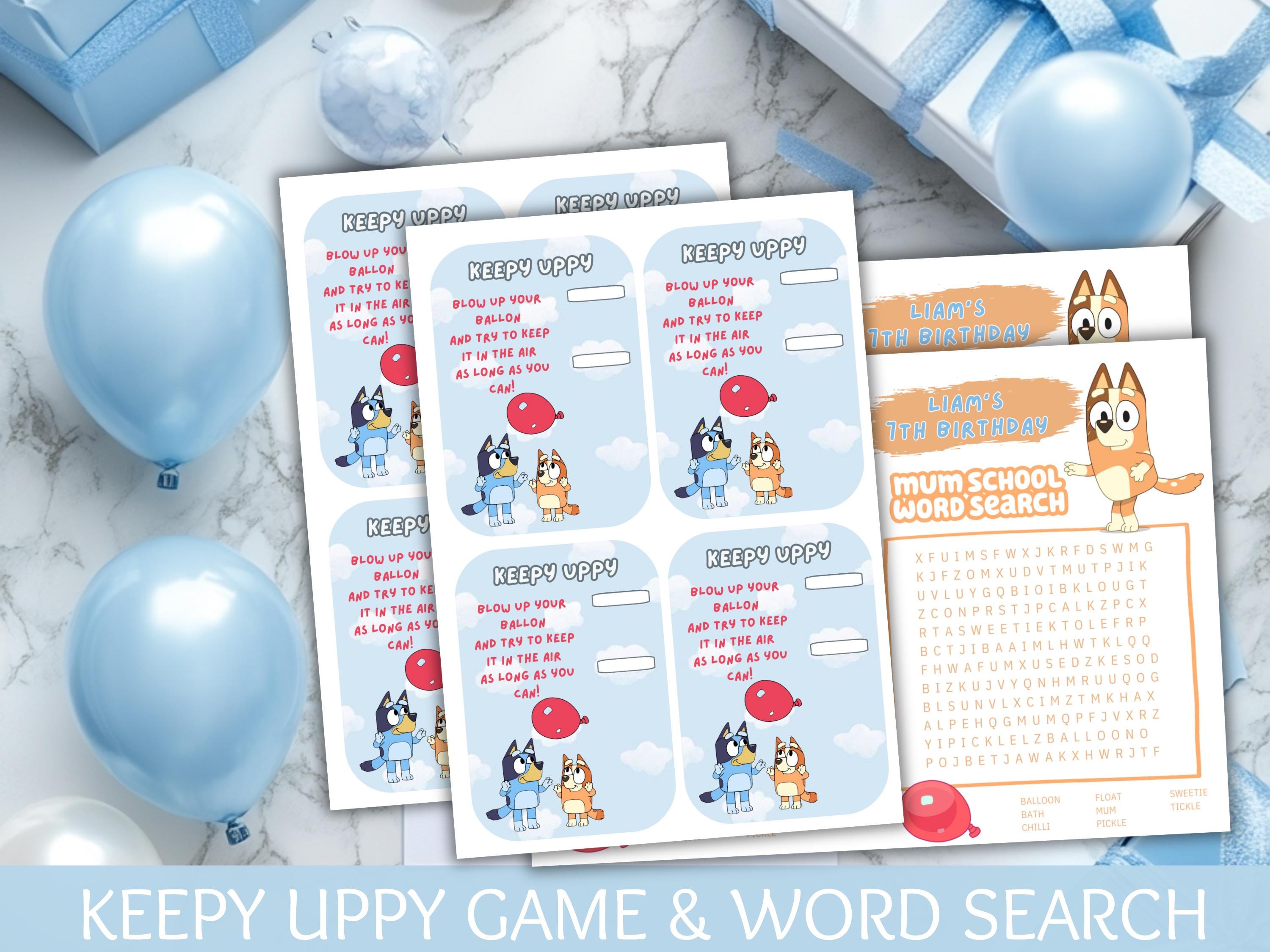 Bluey Blue Dog Party Bundle