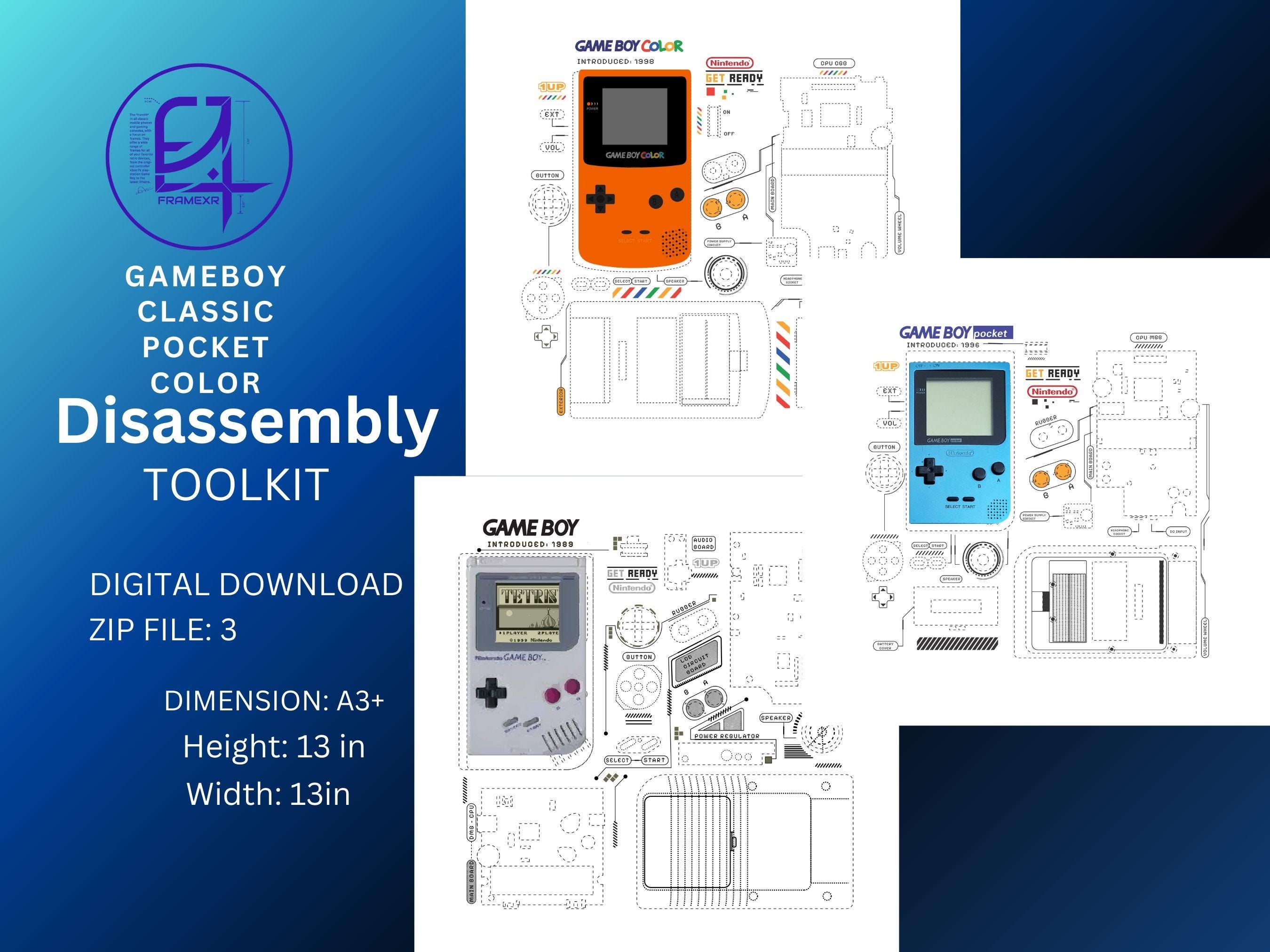 Gameboy color light - Etsy 日本