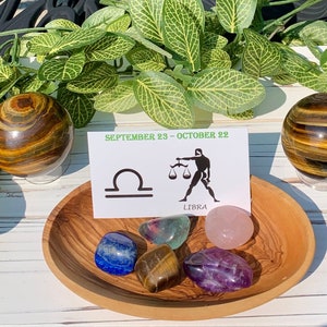 Libra Zodiac Crystal Set