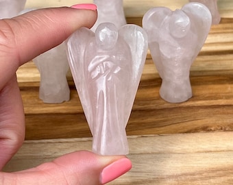Rose Quartz Angel -2"