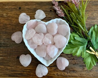 Rose Quartz Heart