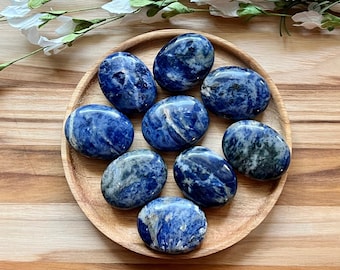 Sodalite Palm Stone