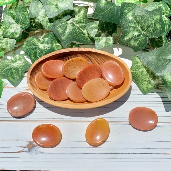 Orange Aventurine Worry Stone