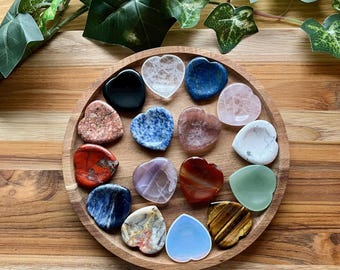 Heart Shaped Worry Stone - You Choose