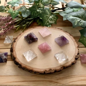 Mini Crystal Pyramids