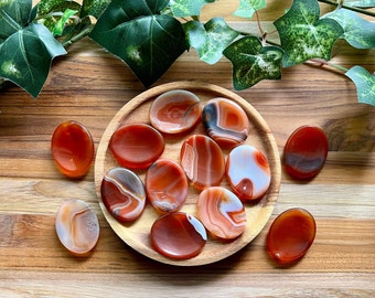 Carnelian Worry Stone