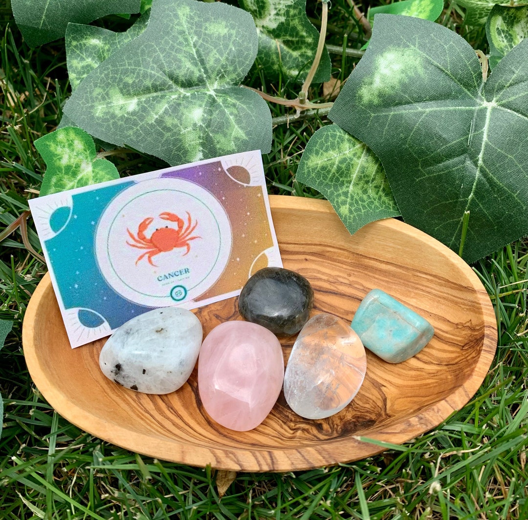 Cancer Zodiac Crystal Set - Etsy