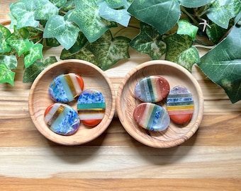 Chakra Bonded Worry Stone - 2 Styles