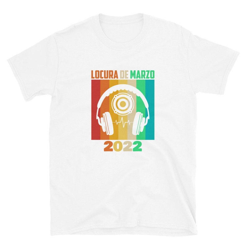 Locura De Marzo 2022 Songs on the Back Shortsleeve Unisex Etsy