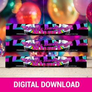 Roll Into Fun! Skate Party Fruit Roll | Fun & Trendy Tween and Teen Birthday Party Favors | Digital Party Printable
