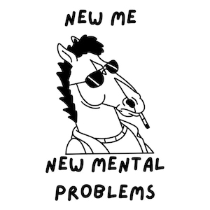 Bojack Horseman Car Decal