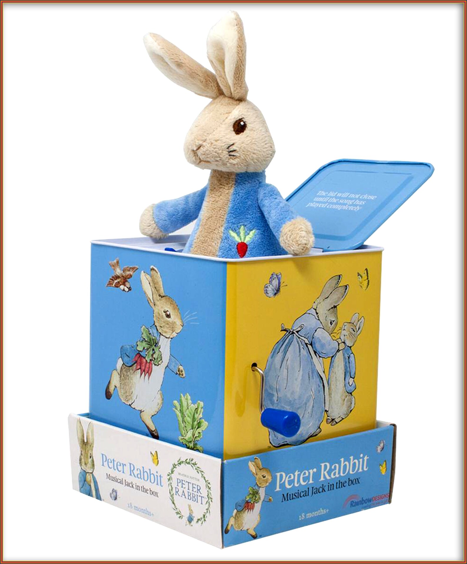 Peter Rabbit Jack In The Box Brand New Official Beatrix Etsy